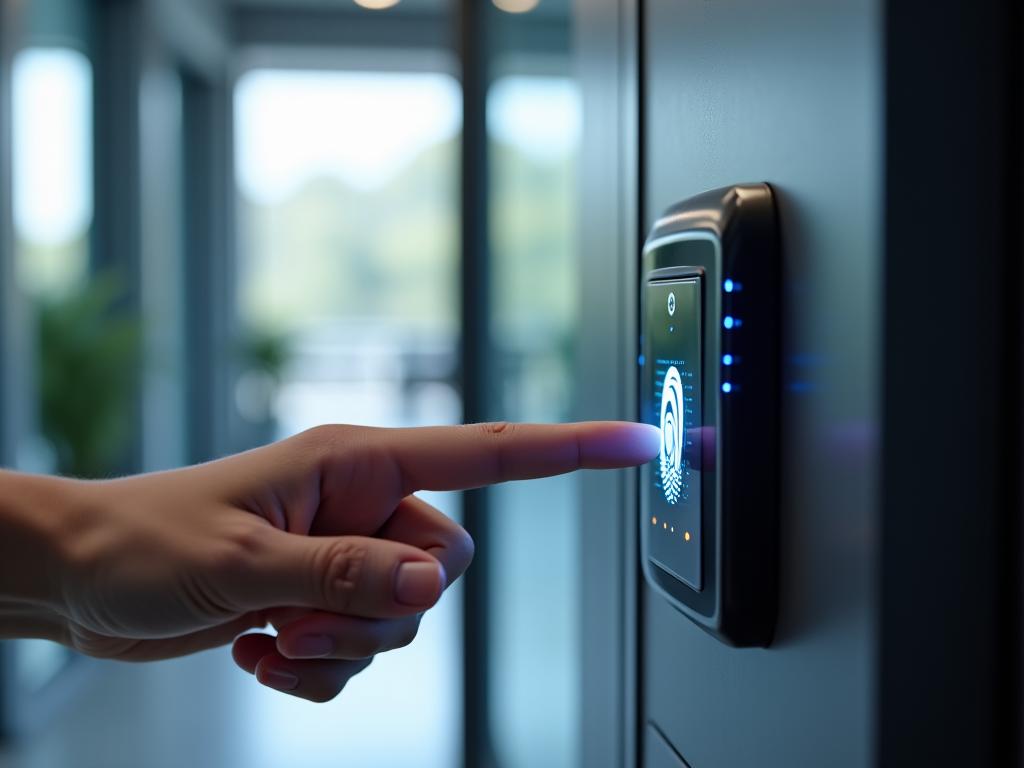 Touchless Biometric Access Control System